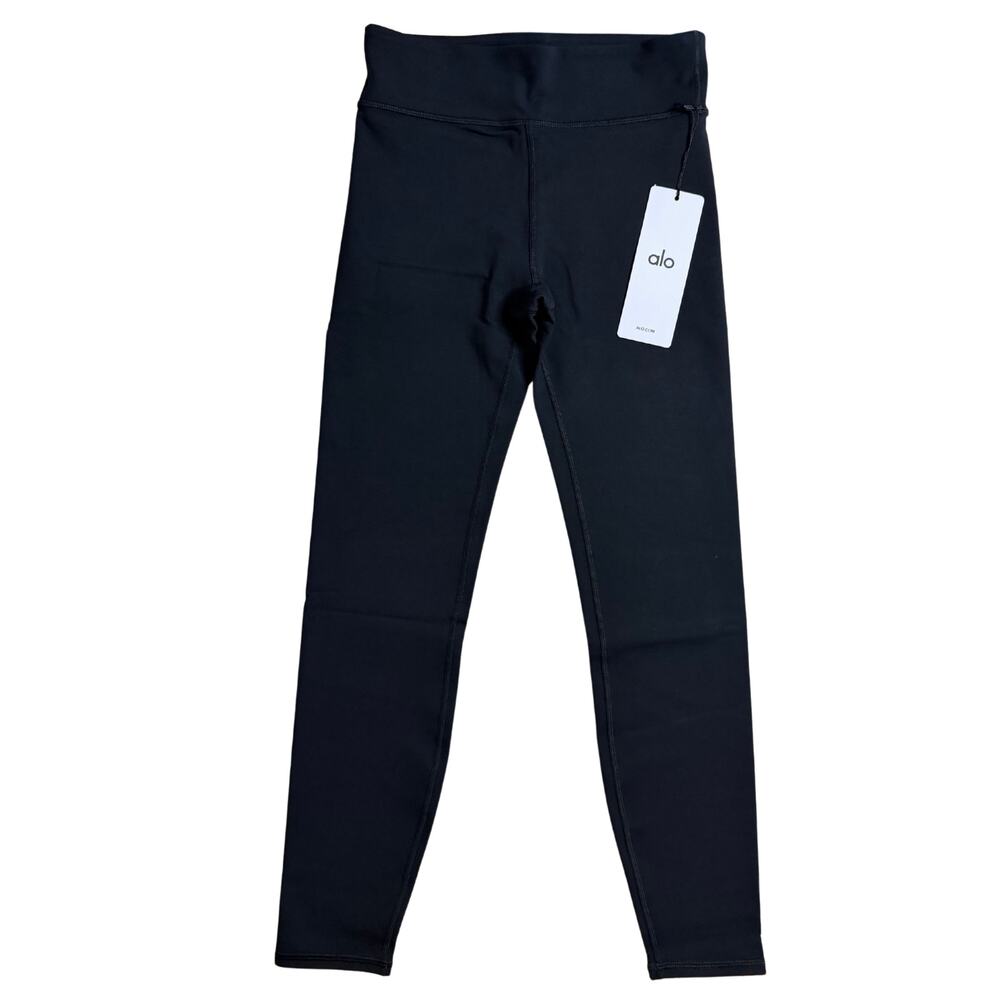 Alo Yoga Airbrush Mid-Rise 7/8 Legging Black Size XS NWT Matte Compression